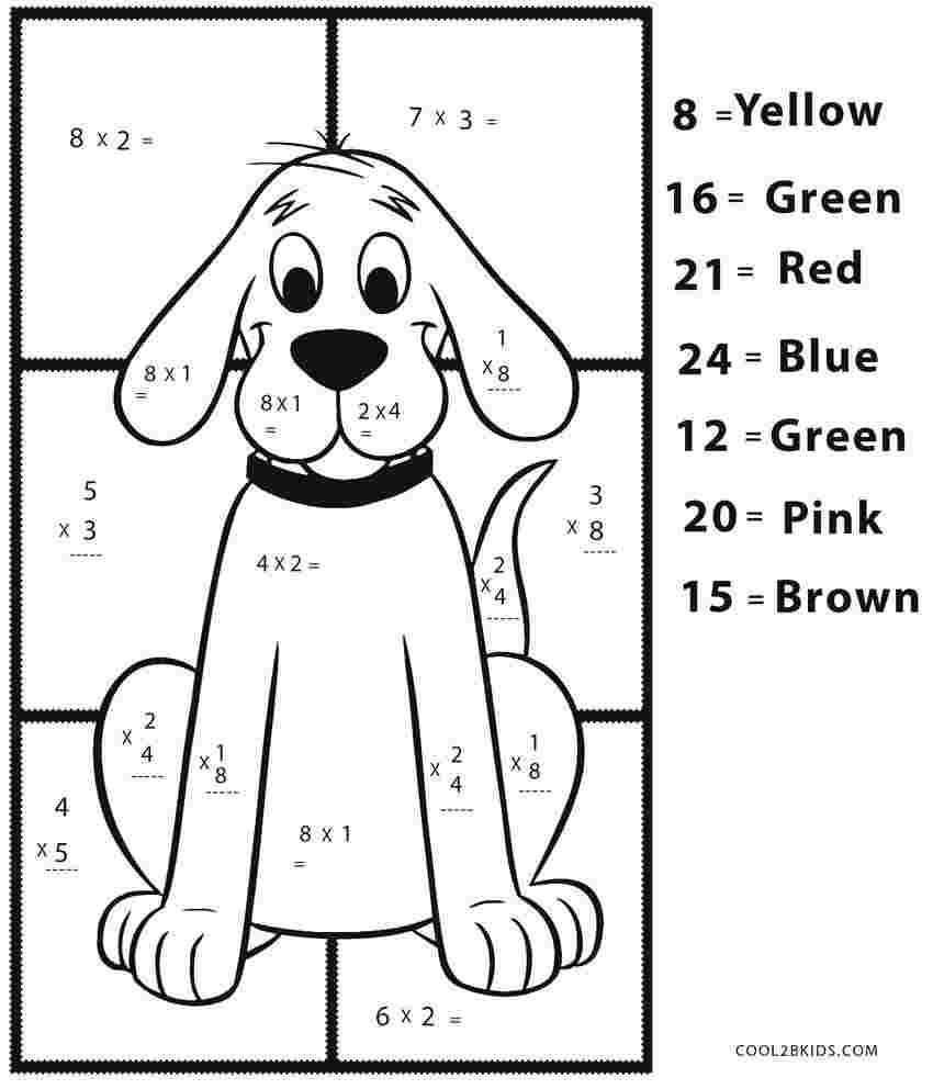 Worksheet Math Coloring Worksheets Halloween Schools