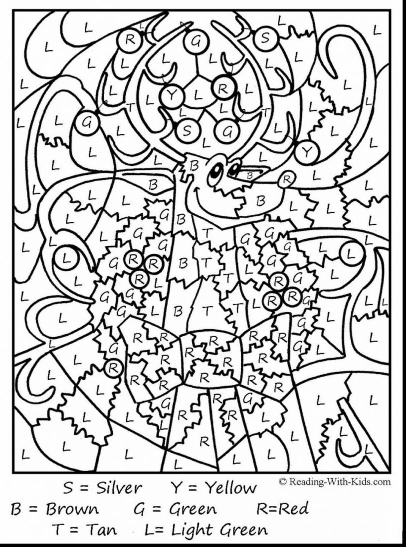 Halloween Multiplication Coloring Worksheets 4th Grade