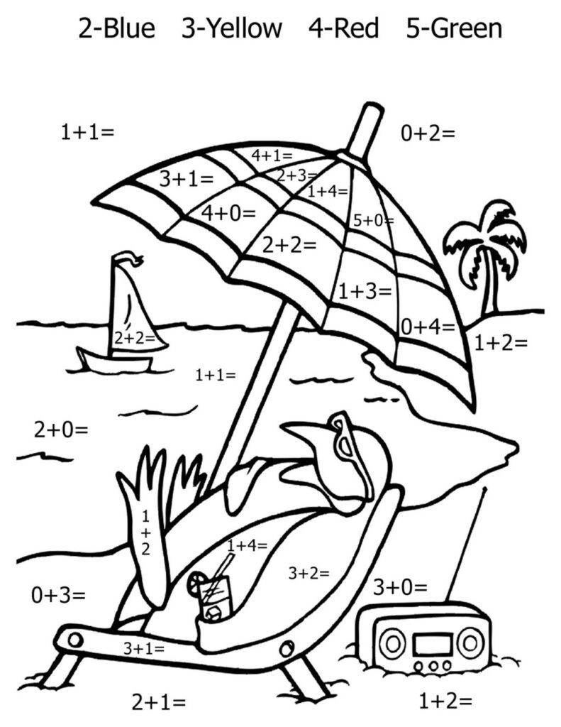 Worksheet ~ Maths Calculated Colouring Worksheets Halloween