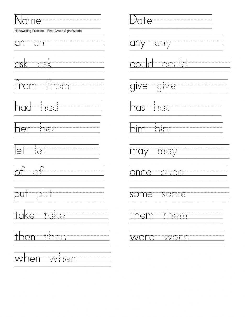 Worksheet Money Handwriting Worksheets Printable And in Alphabet Handwriting Worksheets Tes