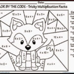 Worksheet ~ Multiplication Coloring Puzzles Tremendousation