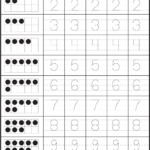 Worksheet ~ Number Tracing Worksheets K Classroom