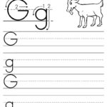 Worksheet ~ Printable Handwriting Worksheets Forrgarten Inside G Letter Worksheets Preschool