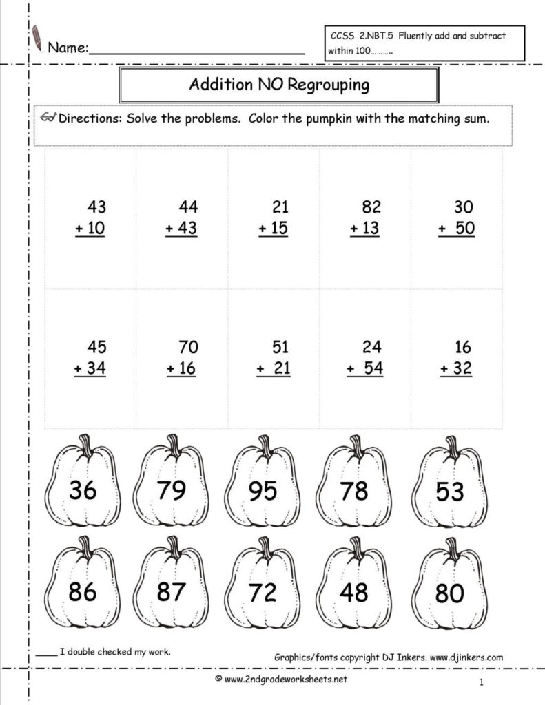 Worksheet ~ Second Grade Activity Sheets Halloween