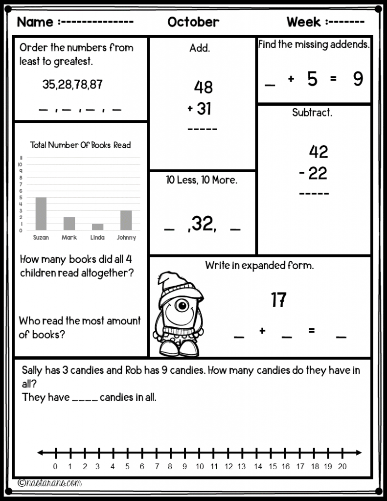 Worksheet ~ Slide16 791X1024 Worksheet Halloween Math