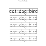 Worksheet ~ Trace Name Worksheets Animals Worksheet Custom