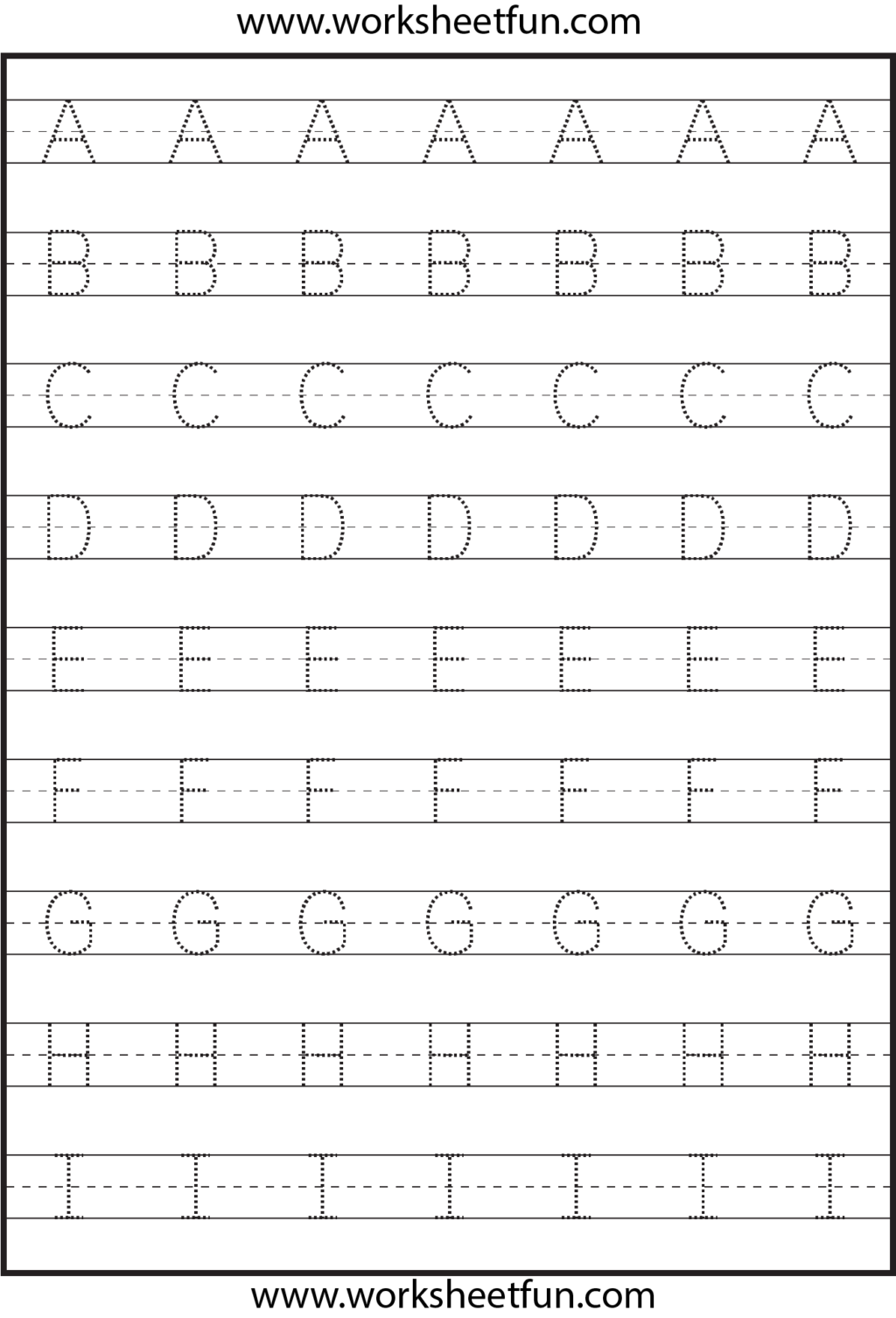 Worksheet ~ Tracing Uppercase Letters Capital Worksheets with Uppercase Name Tracing