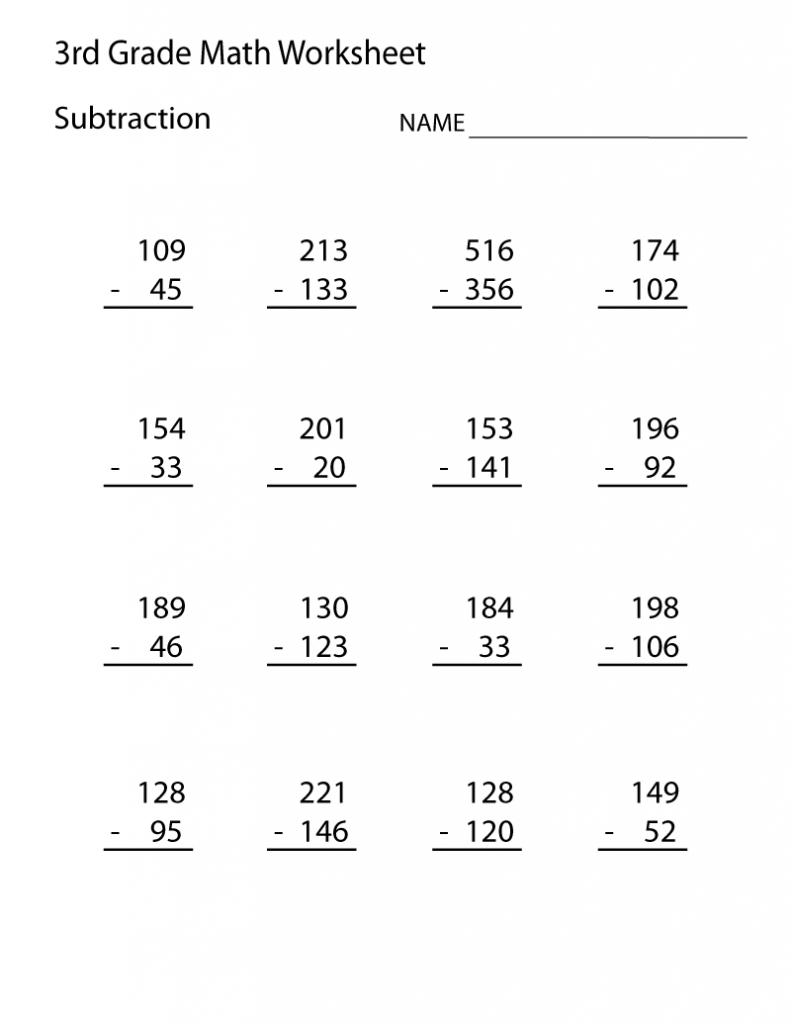 Worksheet ~ Worksheet 3Rd Grade Math Printables Photo Ideas