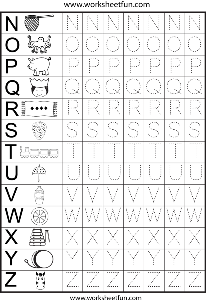 Worksheet ~ Worksheets For Kindergarten Alphabet Tracing