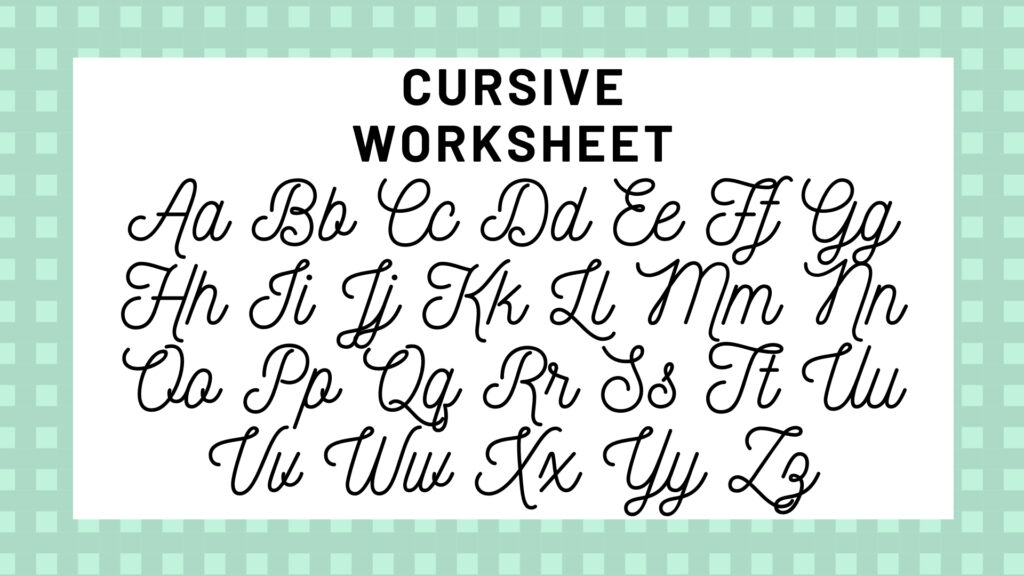 Worksheets : Cursive Alphabet Your Guide Writing Science Worksheets : Cursive Alphabet Your Guide Writing Science