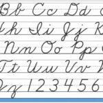 Worksheets : Cursive Letters Odd Chart Alphabet Pdf