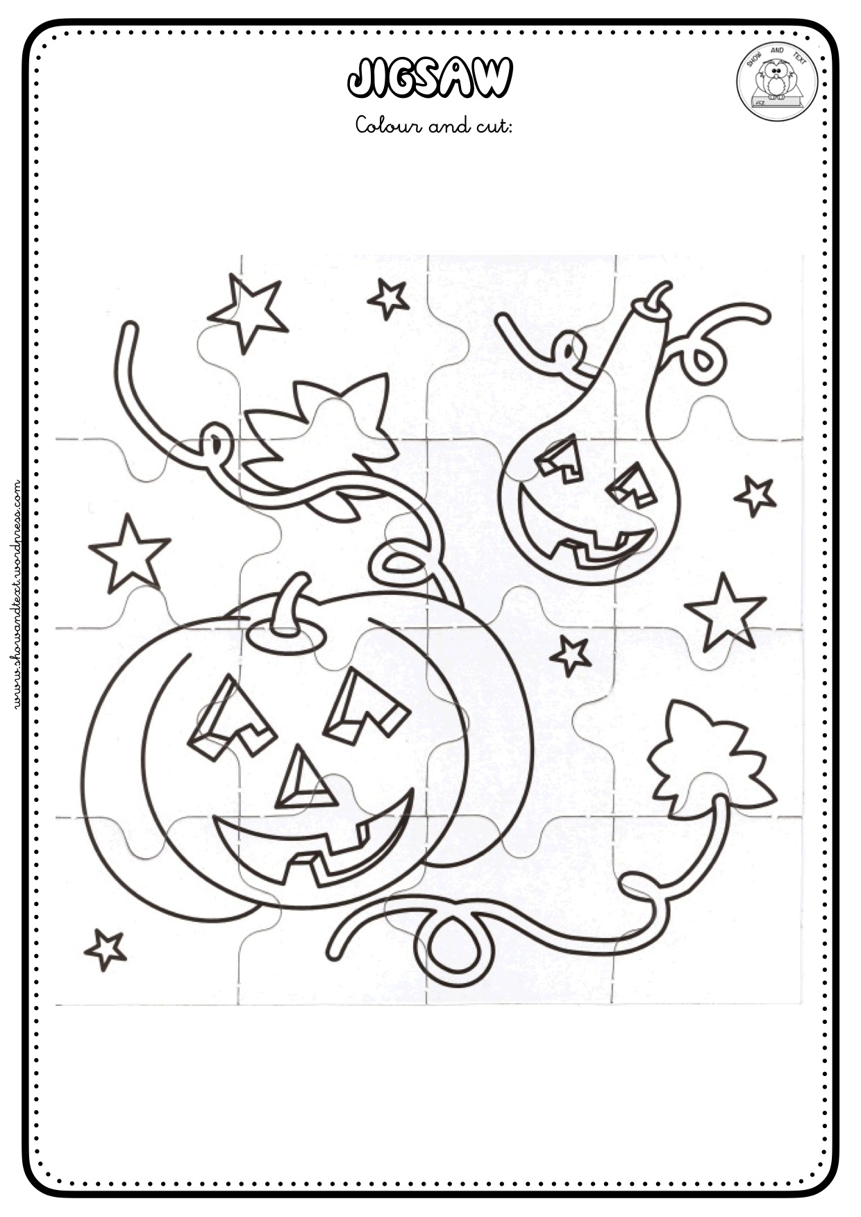 Worksheets Show And Text Wonder Movie Halloween Blog Mixed