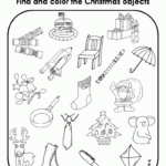 Xmasfind | Preschool Christmas Worksheets, Christmas