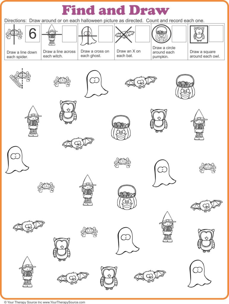 16 Free Halloween Printables   Sensory Motor Skills   Your