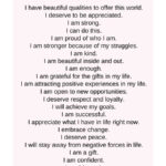 25 Positive Self Love Affirmations + Free Download