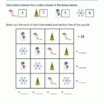2Nd Grade Christmas Math Worksheets