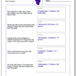 3Rd Grade Divisionems Multiplication Word Printable Chart