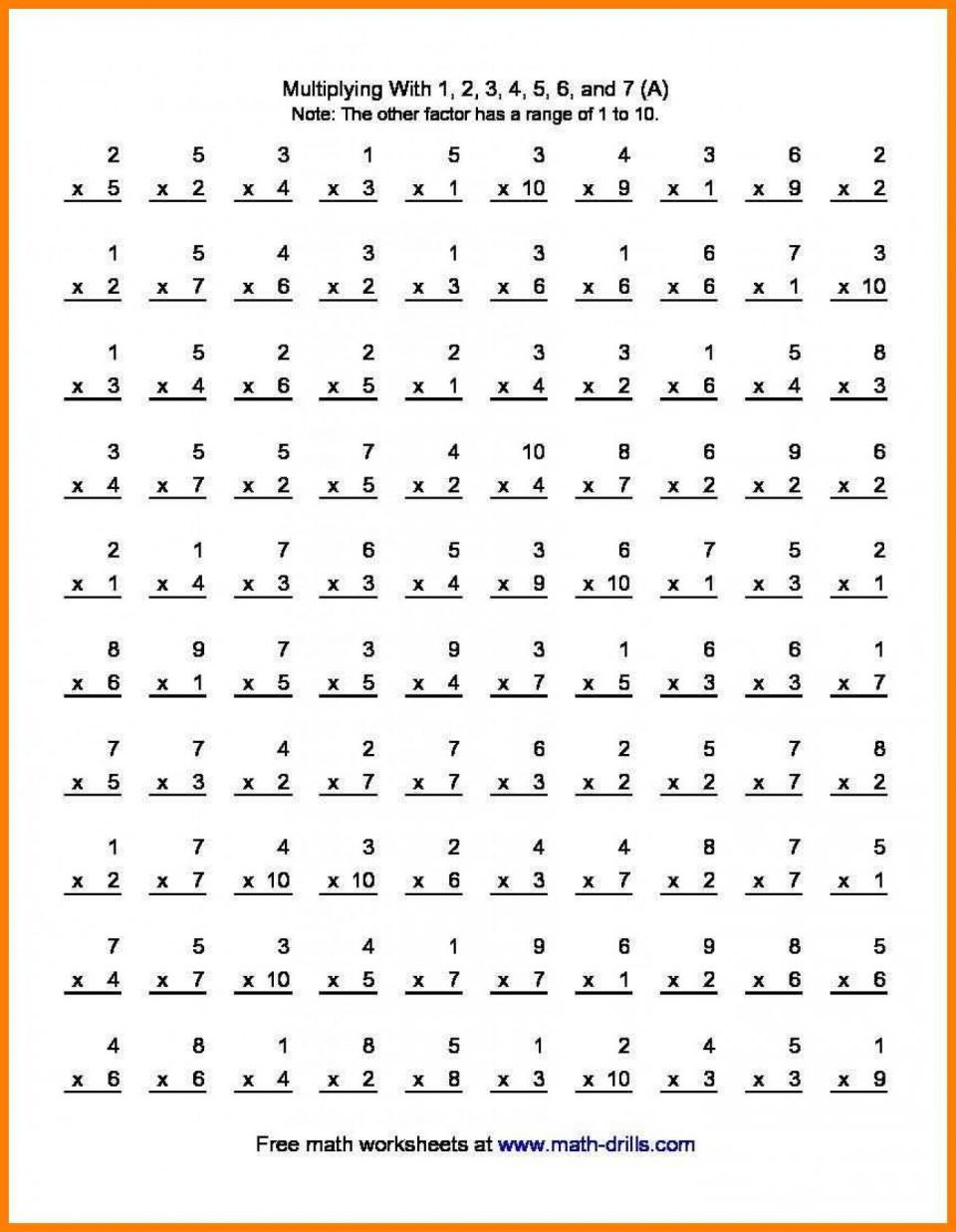 3Rd Grade Maths Word Problems Printable Multiplication Third