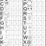 4 Year Old Worksheets Printable Lowercase Tracing With Letter Tracing 4 Year Old