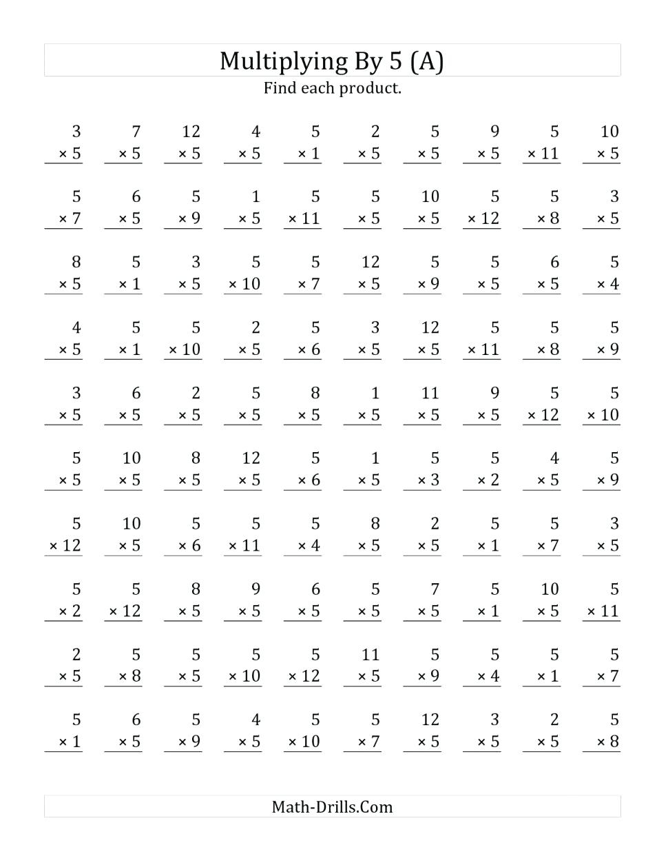 43 Math Multiplication Worksheets 3Th Image Inspirations