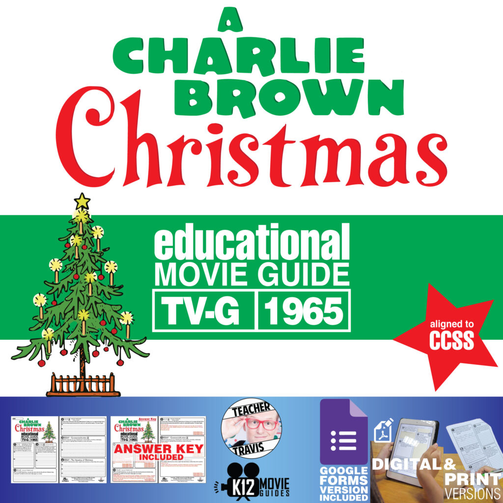 A Charlie Brown Christmas (1965) Movie Guide | Worksheet | Google Form