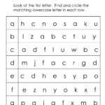 Alphabet Worksheets For Preschoolers | Abcs   Letter