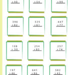 Box Method Multiplication Worksheet Partial Products