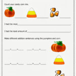 Candy Corn Autumn Mix Free Math Worksheets | Mehaffey Moments