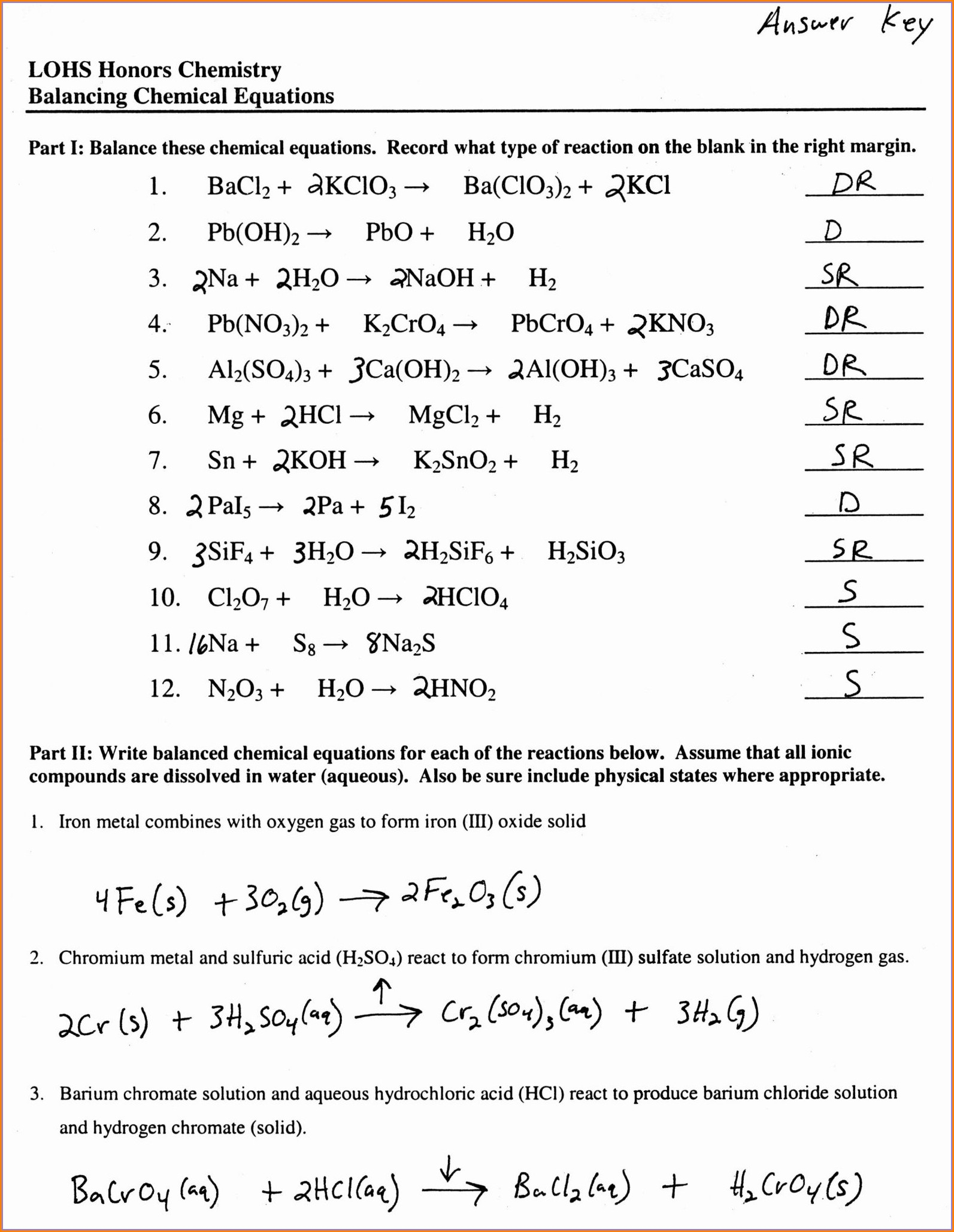 Chemistry Christmas Worksheet | Printable Worksheets And