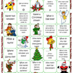 Christmas Board Game   English Esl Worksheets For Distance