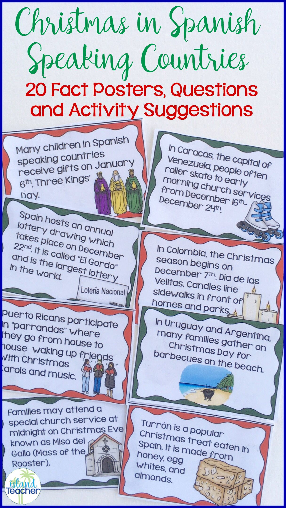 Christmas In Spanish Speaking Countries Posters And