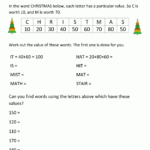 Christmas Math Worksheets (Harder)