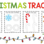 Christmas Symbols Tracing Worksheets   Preschool Mom