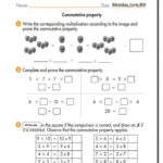 Commutative Property Worksheet