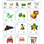 Consonant Blends With  R Worksheet