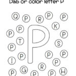 Find Letter P Interactive Worksheet
