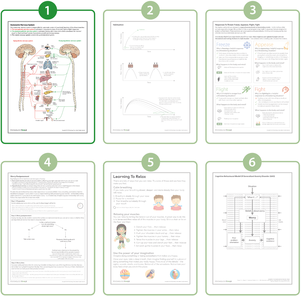 Free Printable Cbt Worksheets For Professionals And Self