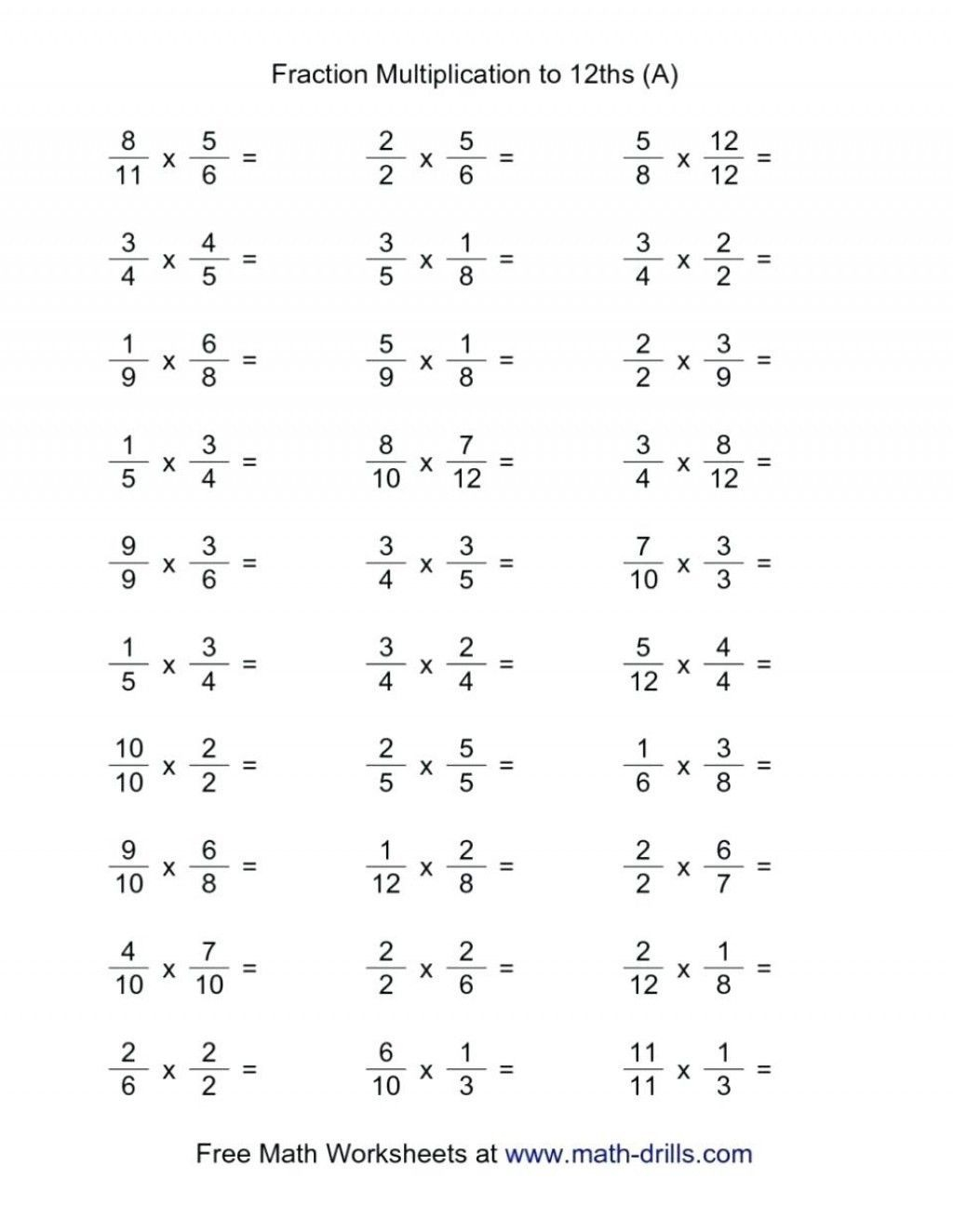 Grade 6 Math Multiplication And Division Worksheets | Math