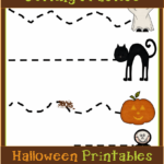 Halloween Cutting Activities | Printable Cutting Practice