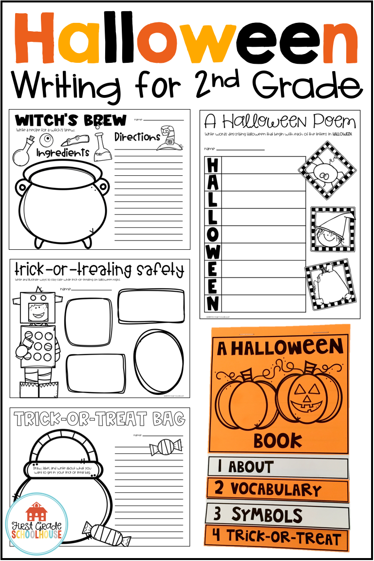 Halloween Writing For Second Grade Is Filled With Fun
