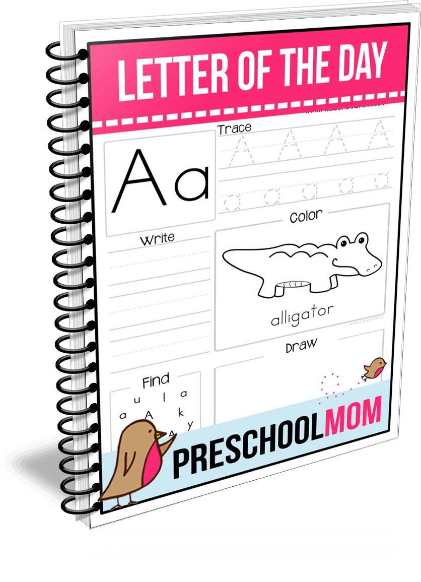Letter Of The Day Worksheets - Preschool Mom