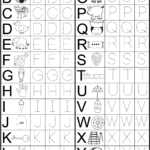 Letter Tracing Worksheet | Preschool Worksheets, Alphabet