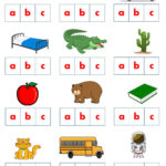 Letters A B C School Supplies And Family Worksheet