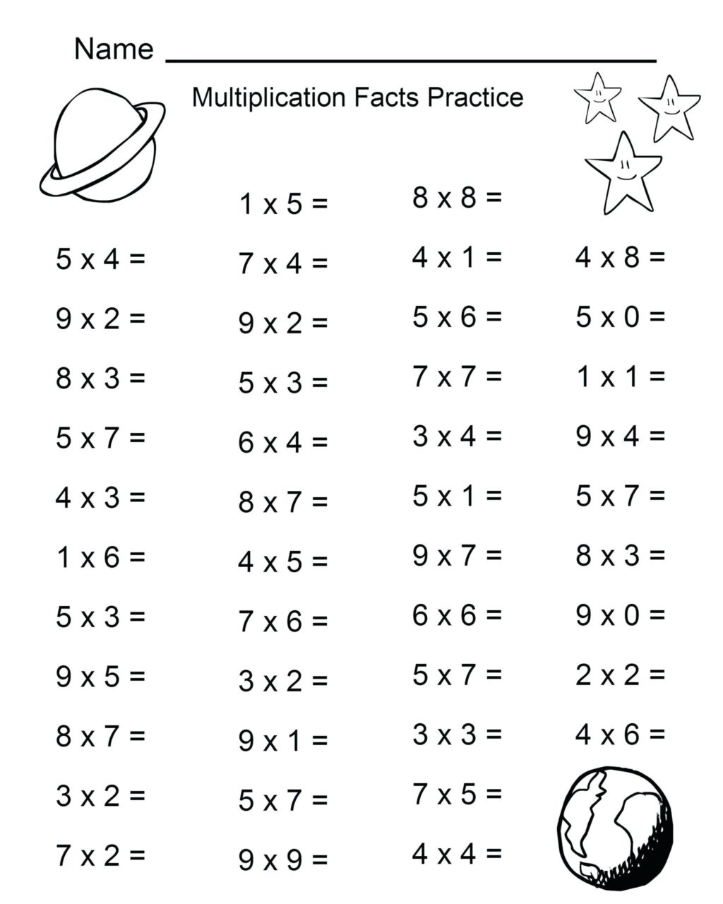 Math Worksheet ~ A78A211C4Fe17Ddc29Cda5C7B51Ba235 4Th Grade