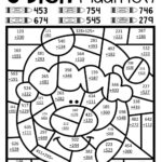 Math Worksheet ~ Addition Andbtraction Coloring Pages Math