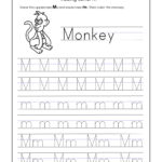 Math Worksheet : Letter M Worksheets For Kindergarten Trace In Letter M Tracing Printable