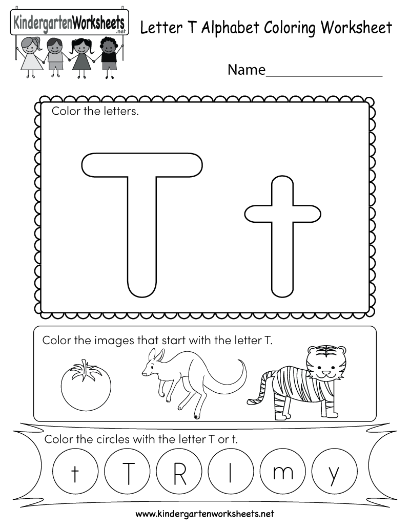 Math Worksheet : Preschool Worksheet Letter T Kids throughout Letter T Worksheets For Kinder