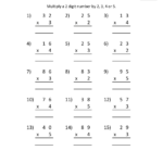 Math Worksheets For Grade 3 | Multiplication Worksheets, 3Rd