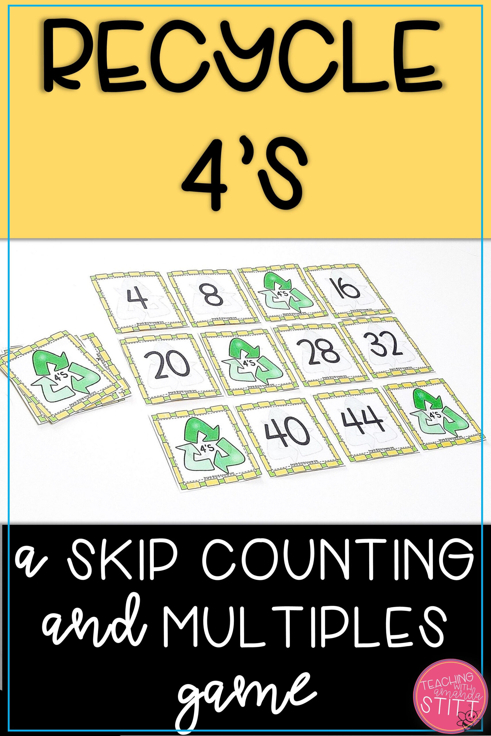 Multiples Of 4 Game | Multiplication Facts Games