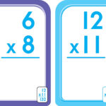Multiplication 0 12 Flash Cards   Over The Rainbow